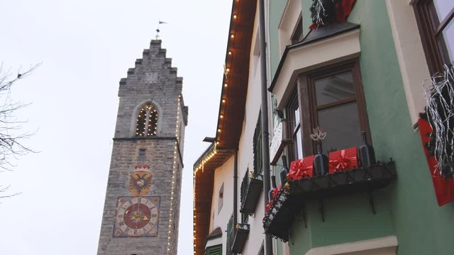 Vipiteno Alto Adige region local landmarks of Italy - the Torre delle Dodici or Zwolferturm