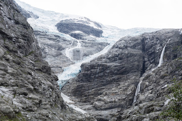 Kjenndalsbreen Gletscher im Jostelalsbreen Nationalpark, Norwegen