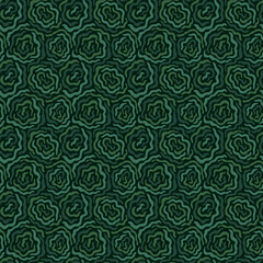 Fototapeta na wymiar Seamless dazzle vector pattern khaki with roses