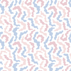 Camouflage pink colorful seamless pattern Dazzle paint.