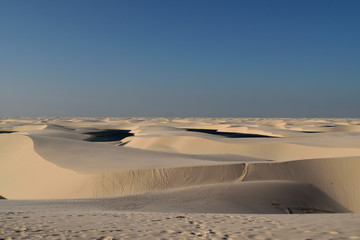 The dunes of the Lencois Maranhenses National Park.