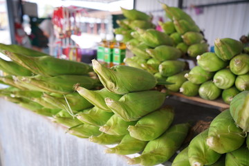 fresh fruit on sale by the road