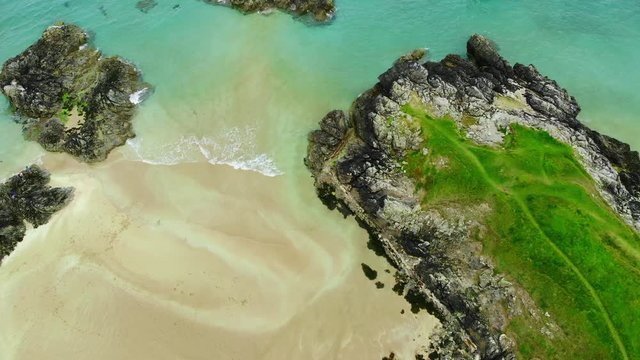 Amazing Sango Sands beach at Durness in the Scottish Highlands
