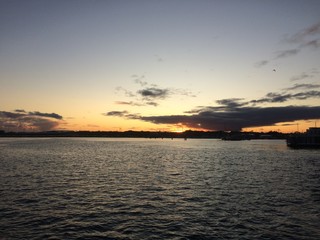 Obraz premium sunset on sea