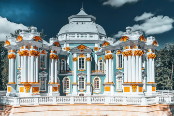Pavilion Hermitage in Tsarskoe Selo. St. Petersburg, Russia