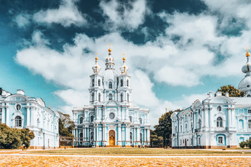 St. Petersburg. Smolny Cathedral (Church of the Resurrection)