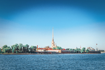 Fototapeta premium Peter and Paul Fortress. Saint-Petersburg. Russia