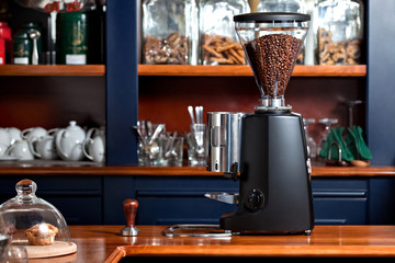 making coffee using a coffee maker