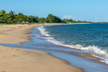 Praia de Santo André em Cabrália