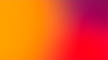 Abstract gradient red orange and pink soft colorful background.         