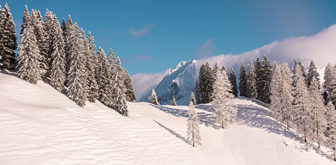 Bergpanorama Wurzeralm Oberösterreich