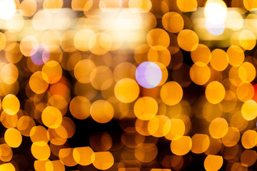 Colorful Christmas abstract bokeh background 