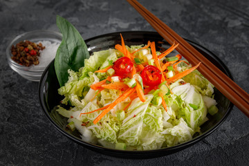 Fresh Peking Cabbage Salad