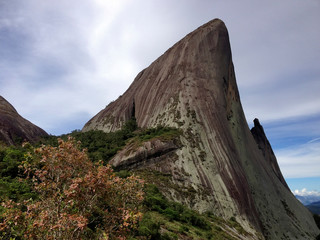 Monument photographed in Pedra Azul, Espirito Santo. Southeast of Brazil. Atlantic Forest Biome. Picture made in 2014.