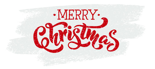 Merry Christmas vector text Calligraphy lettering card design template for logo, banners, labels, postcards, invitations, prints, posters, web, presentation. Vector illustration. EPS 10