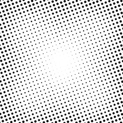 Abstract halftone dotted background. Monochrome pattern with dot and circles.  Vector modern pop art texture for posters, sites, business cards, cover postcards, interior design, labels, stickers.