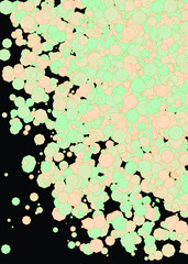 Colorful Universe Distribution Computational Generative Art background illustration