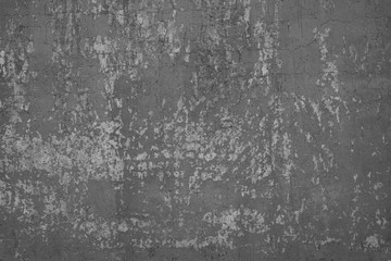 Fototapeta na wymiar old wall plaster paint gray, 3d backgrounds