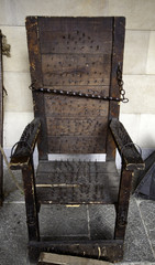 Medieval torture chair