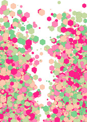 Colorful Universe Distribution Computational Generative Art background illustration