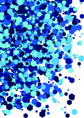 Colorful Universe Distribution Computational Generative Art background illustration