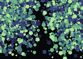 Colorful Universe Distribution Computational Generative Art background illustration