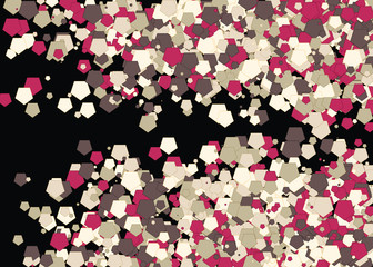 Colorful Universe Distribution Computational Generative Art background illustration