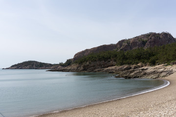 Fototapeta na wymiar beach on the island