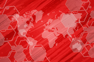 earth, globe, world, planet, map, abstract, global, blue, business, space, sphere, illustration, technology, america, internet, europe, web, red, 3d, digital, light, concept, graphic, design