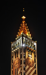Tower at Batumi piazza. Batumi. Autonomous Republic of Adjara. Georgia