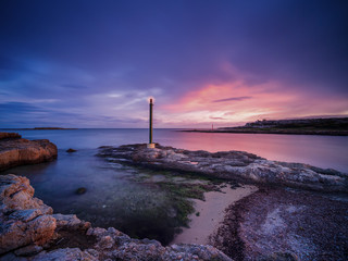 Porticciolo di Ognina, Siracusa al tramonto