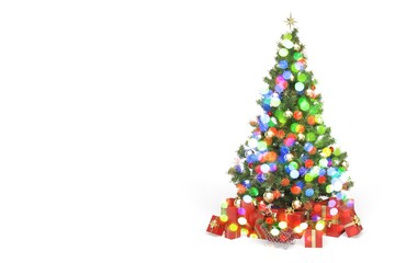 Beautiful Christmas with gift box