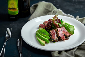 Tuna Fish Salad with avocado, Healthy salad