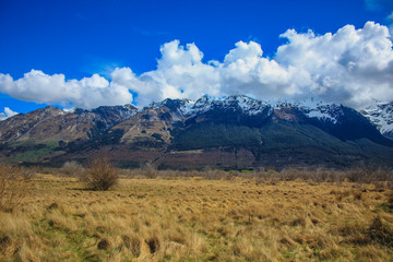 Glenorchy Lagoon in Glenorchy, South Island, New Zealand