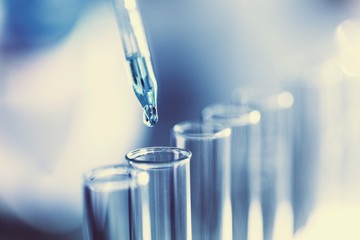 Human Hands with injection Syringe and medicine