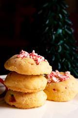 Peppermint Christmas Cookies