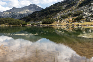 Muratovo (Hvoynato) lake at Pirin Mountain, Bulgaria