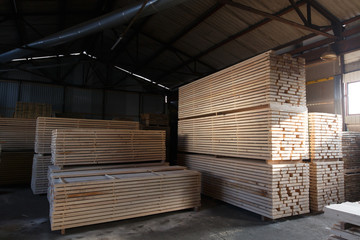 Wood board for table. Joinery work. wooden furniture. Wood timber construction material. details wood production. composition wood products. woodworking enterprise, door industrial