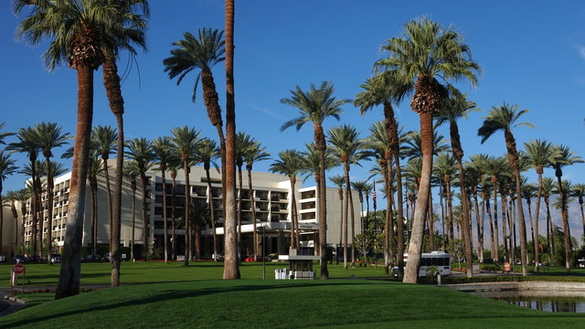 The JW Marriott Desert Springs Resort. Photo taken in Palm Desert, CA / USA on November 14, 2019. 