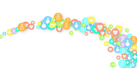 Pharmacy Background. Clinic Backdrop.