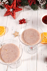 Non-alcoholic cocktails for New Year and Christmas