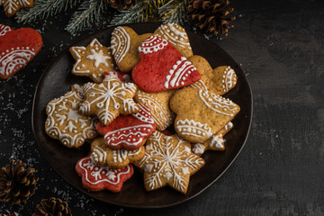 Baked Christmas cookies