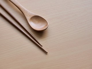 한국 전통 나무 숟가락과, 나무 젓가락 