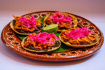 Cochinita Pibil Panuchos México Yucatán
