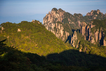 Huangshan mountain, Sunrise, Anhui, China
