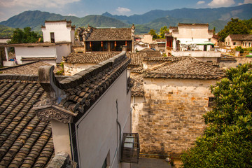 Fototapeta na wymiar Hongcun Village, Huizhou ancient village, Anhui, China
