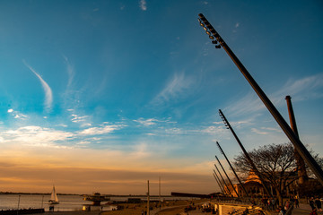 Sunset in Porto Alegre