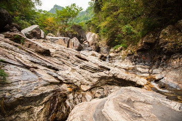 Jiulong Waterfall, Huangshan Scenic Area, Anhui, China