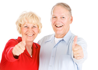 Seniors: Excited Thumbs Up Seniors