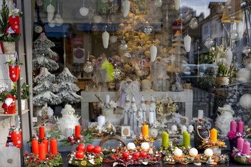 Vitrine de Noël